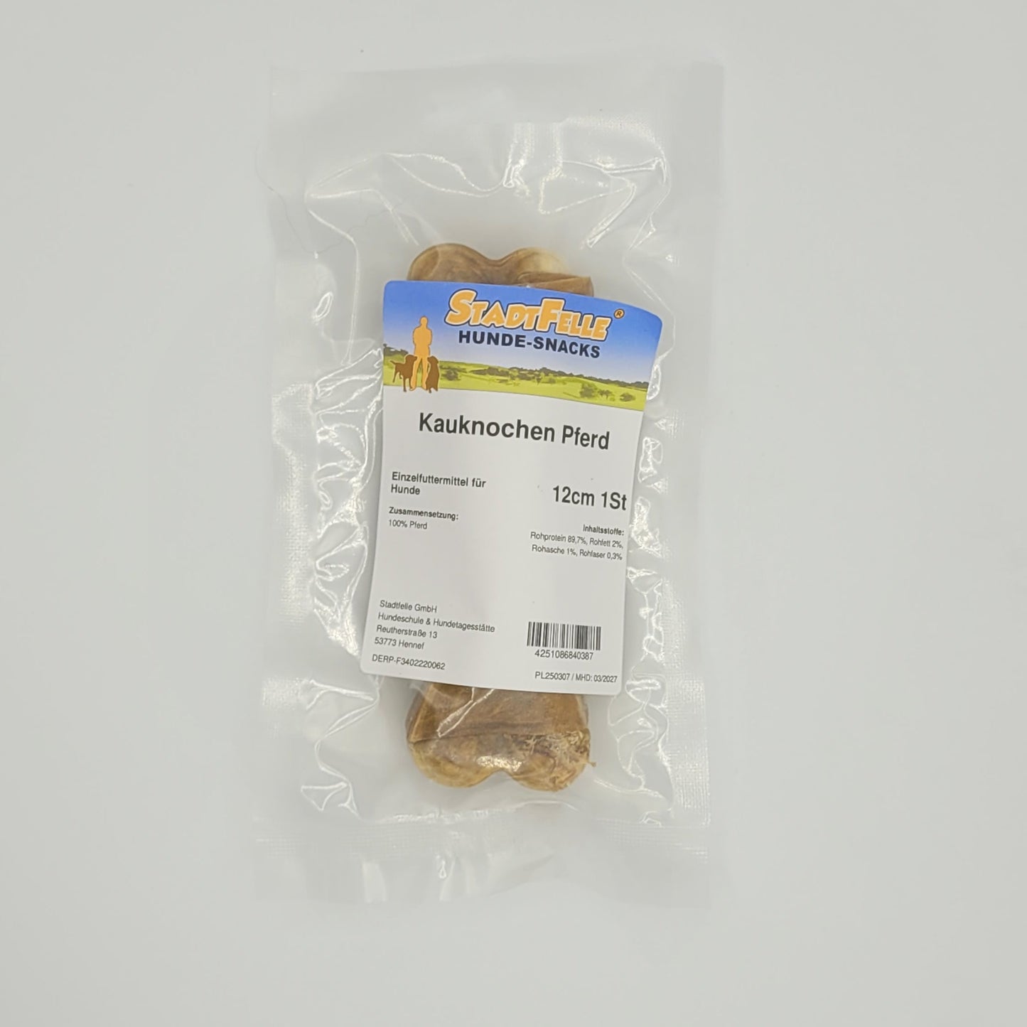 Kauknochen Pferd | 12cm
