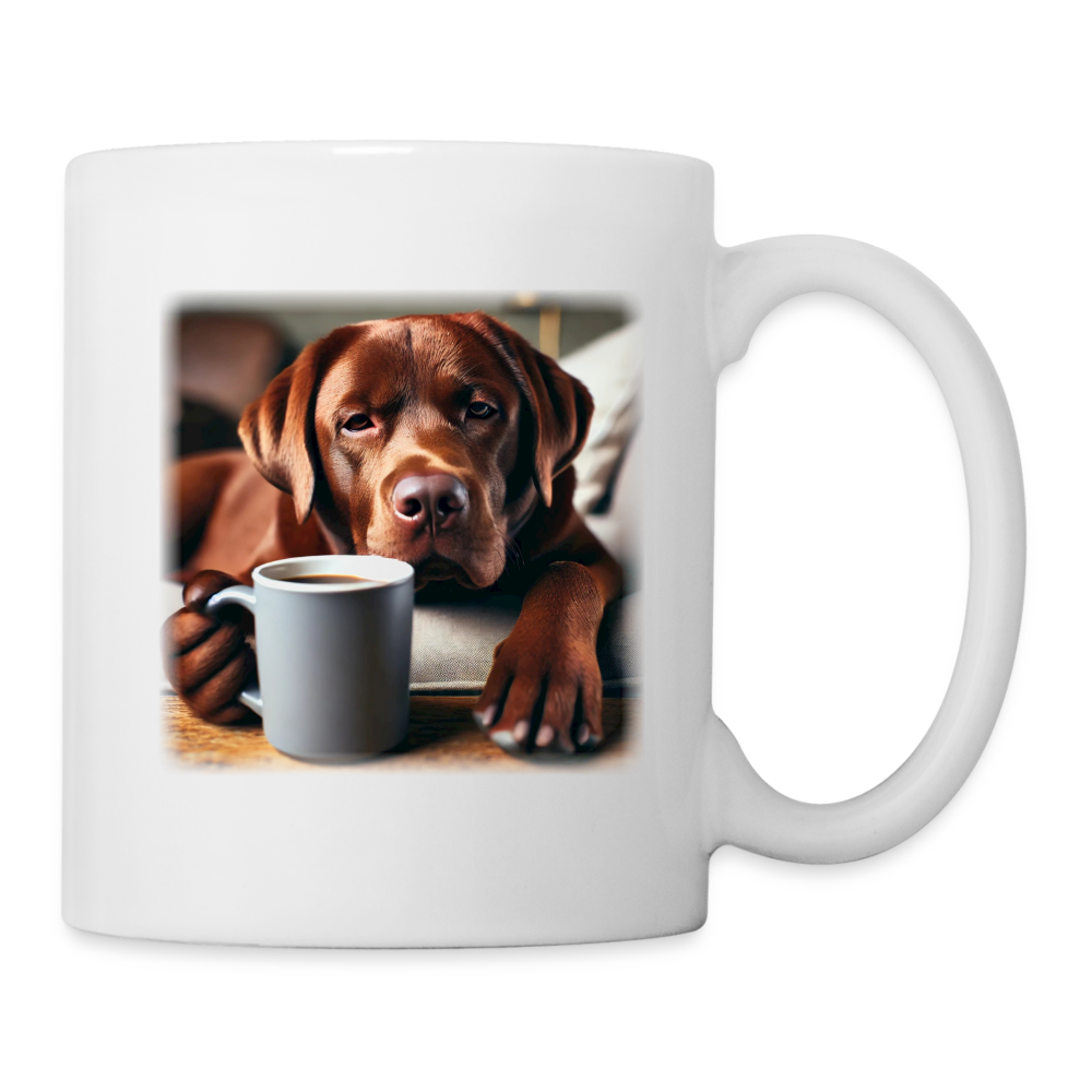 Tasse - Tired Labrador braun