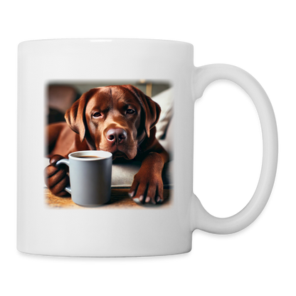 Tasse - Tired Labrador braun
