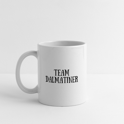 Tasse - Tired Dalmatiner - Weiß