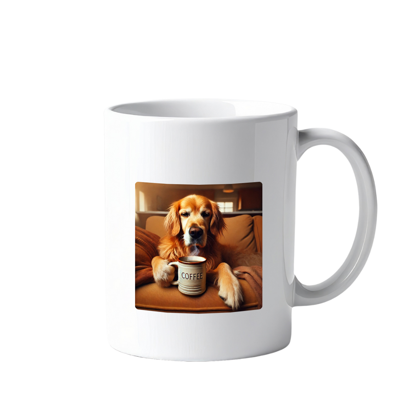 Tasse - Tired Golden Retriever