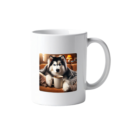 Tasse - Tired Sibirian Husky