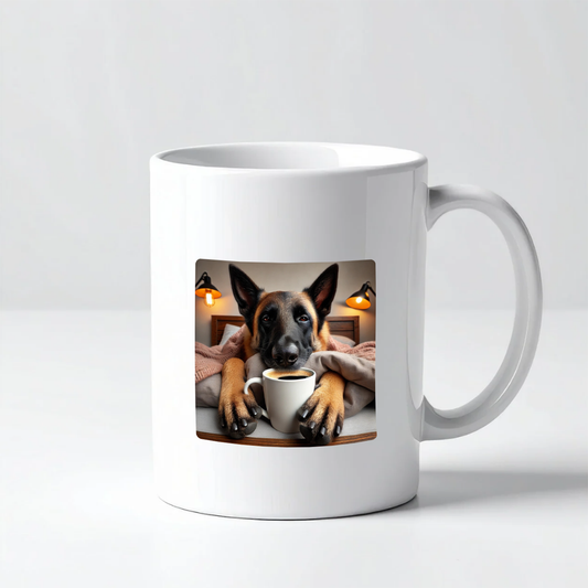 Tasse - Tired belgischer Schäferhund
