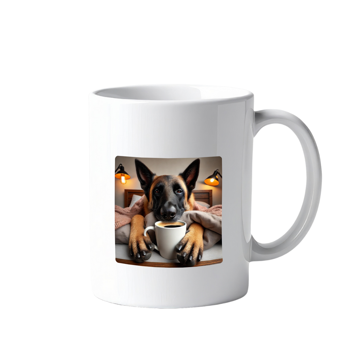 Tasse - Tired belgischer Schäferhund