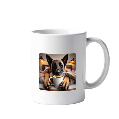 Tasse - Tired belgischer Schäferhund