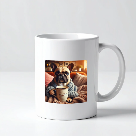 Tasse - Tired Französische Bulldogge